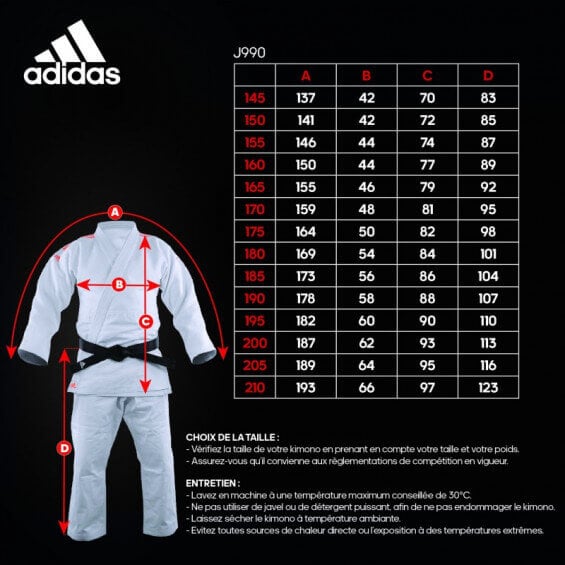 guide-taille-kimono-judo-adidas-990