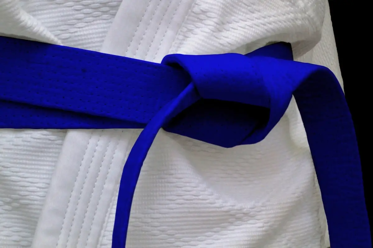 ceinture bleu judo